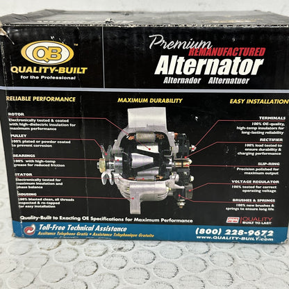 Alternator Quality-Built 11017 Reman fits 04-08 Nissan Maxima 3.5L-V6