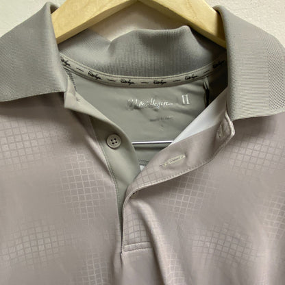 Walter Hagen Men's P11 Digital check print polo Digital Check Grey MGA11498 New