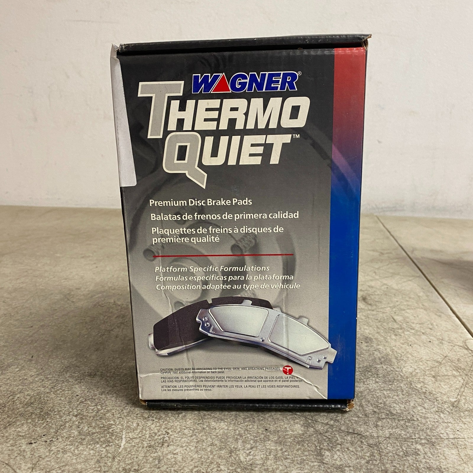 Wagner MX728 Brake Pads ThermoQuiet Semi-Metallic Front 1997-2002 Saturn SL