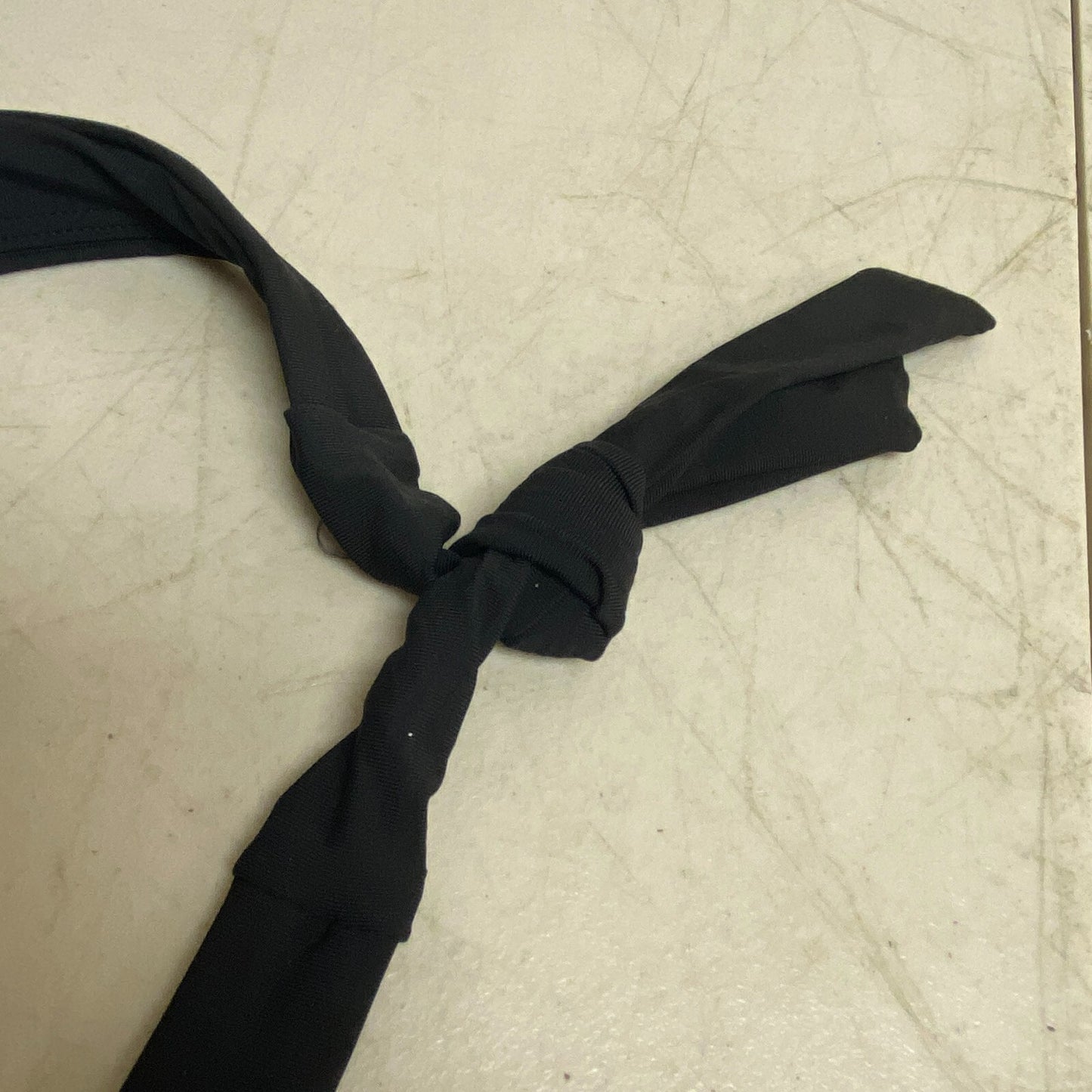 Calia Halter Bikini Top Pure Black Solid Trendy Stylish Swim WSA20211WP