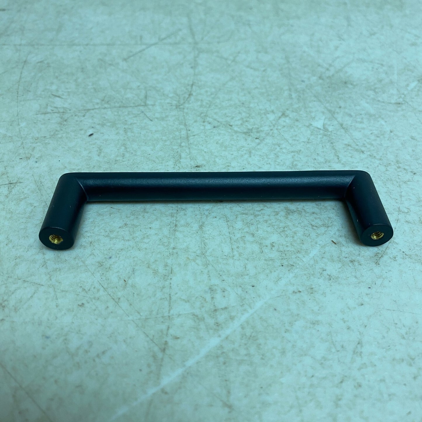 Signature Hardware 3-3/4" Novak Brass Cabinet Pull - Matte Black