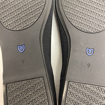 Rothy’s The Flat Round-Toe Ballet Flat Black Solid 001‑112 Size 9