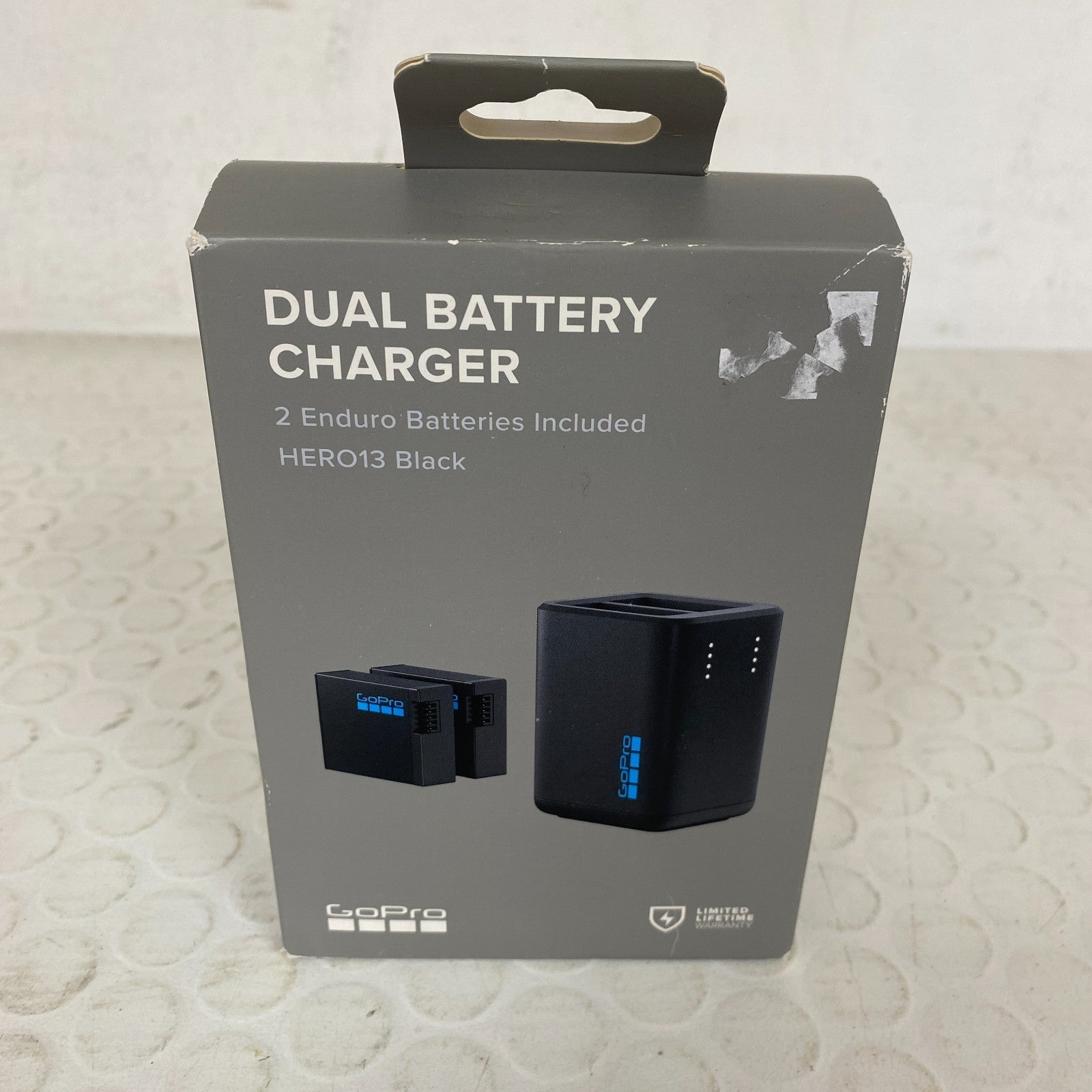 GoPro AEDBD-201 Dual Battery Charger + 2 Enduro Batteries for HERO13 Black