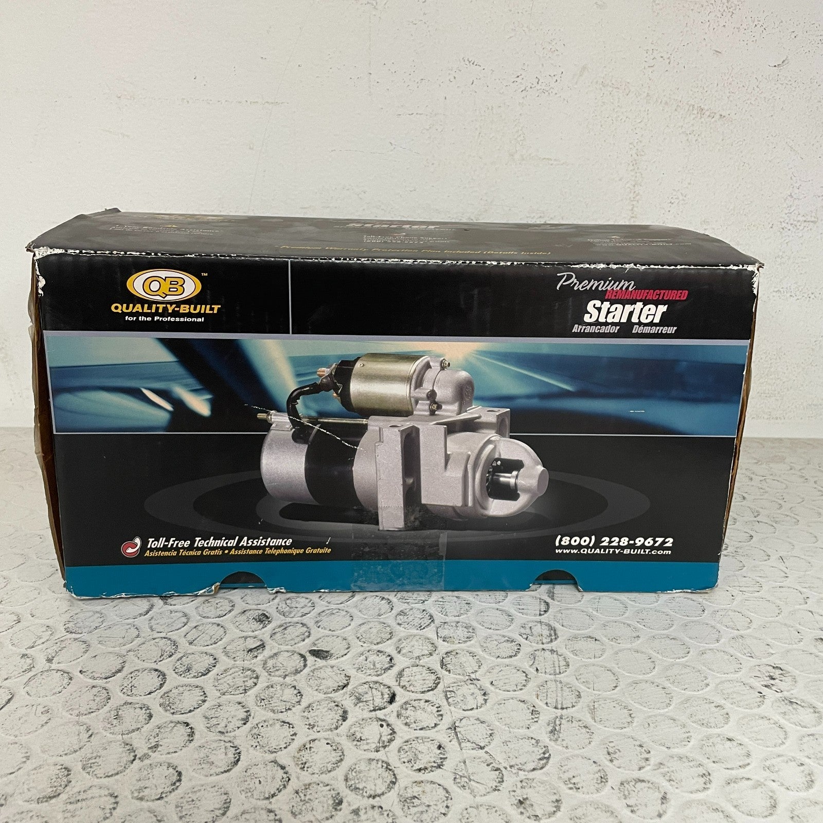 Quality-Built 17519 Remanufactured Starter Motor 12V