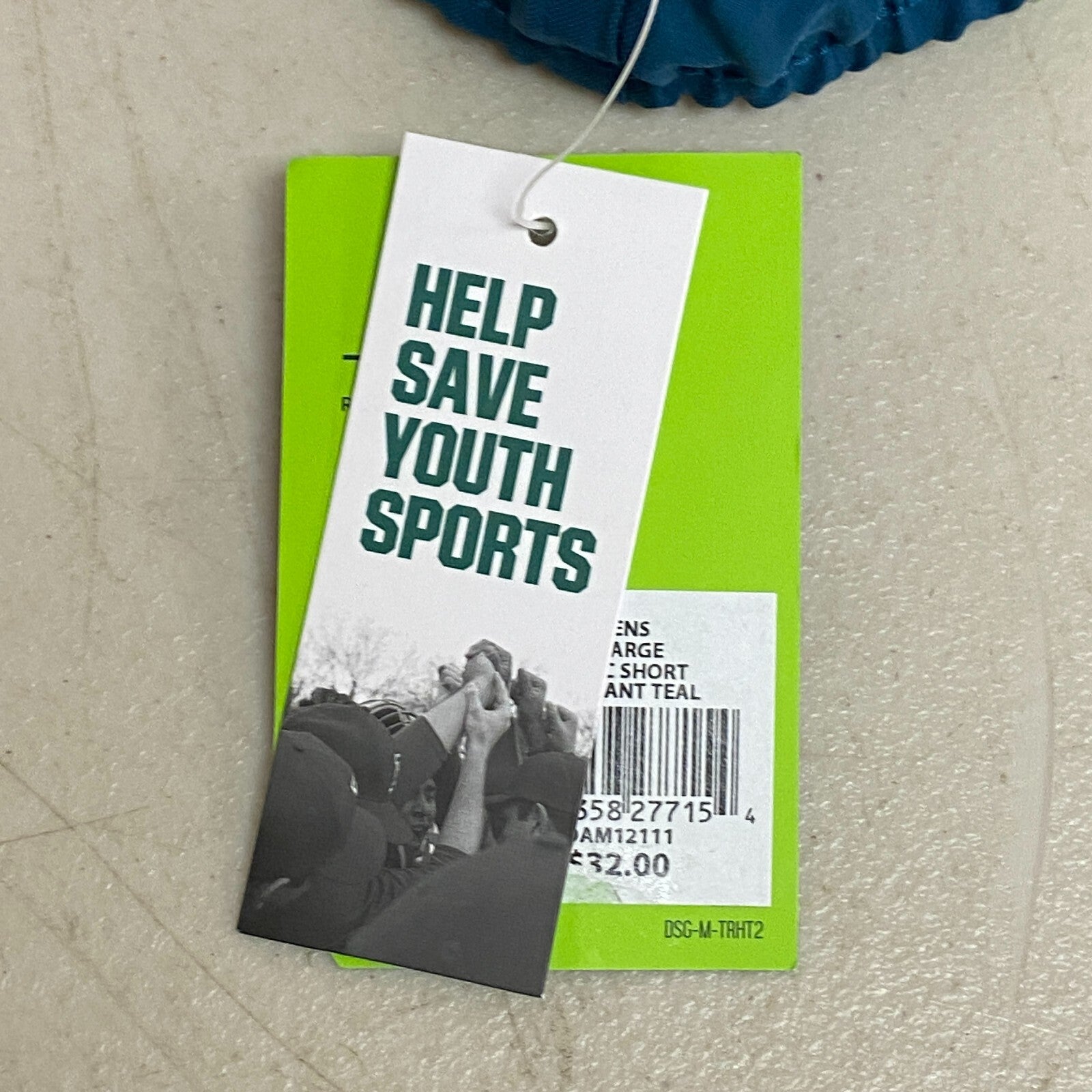 DSG Men's 6" Rec Shorts Brilliant Teal Solid Summer Trendy Stylish DAM12111