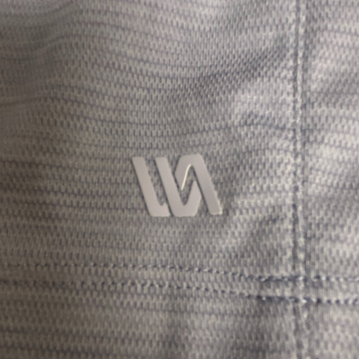 VRST Mens SS Icon Tee Stripe Steel Grey Heather Solid Short Sleeve MAX100331