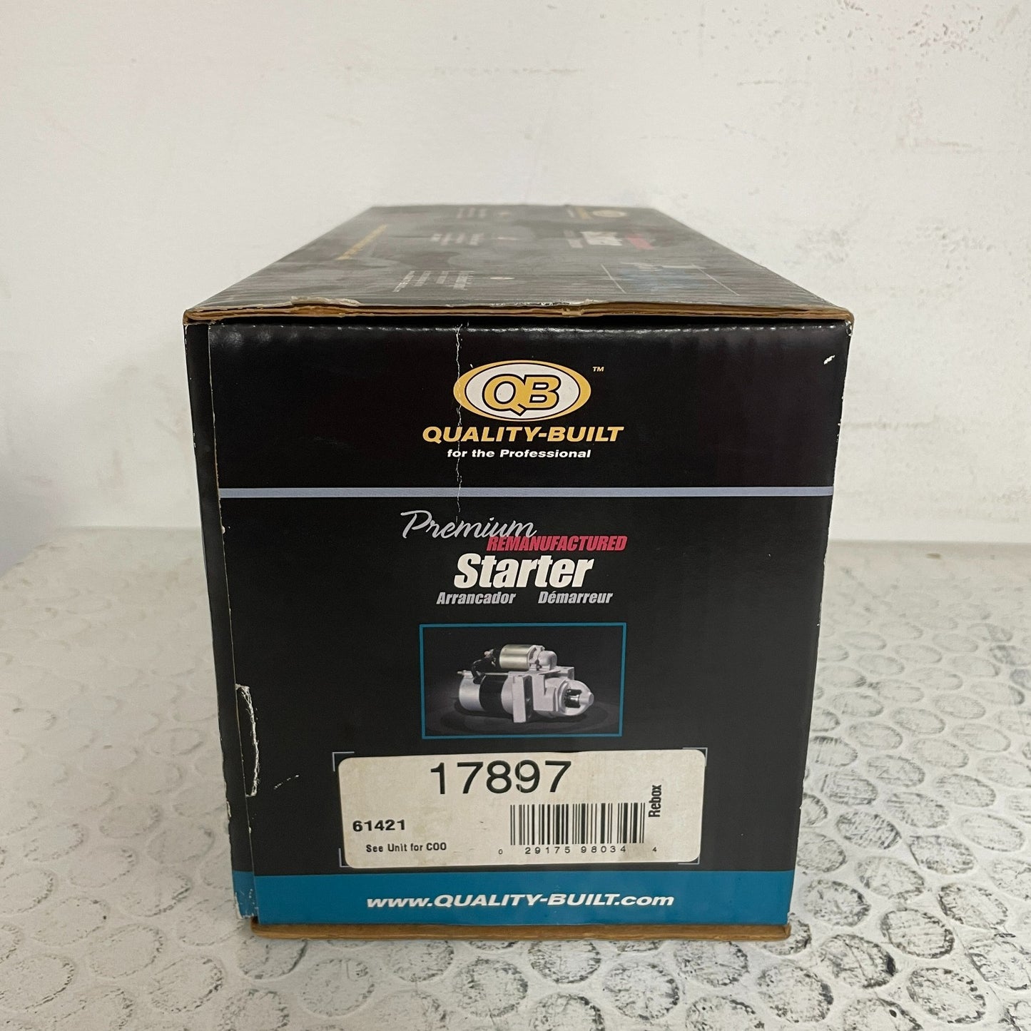 Quality-Built 17897 Starter Motor Remanufactured 12V