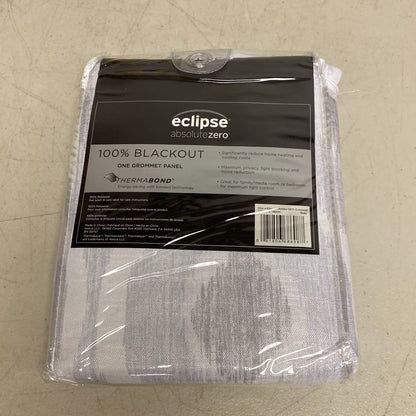 Eclipse absolute zero - 100% blackout one grommet panel- Andes GEO Grommet Gray