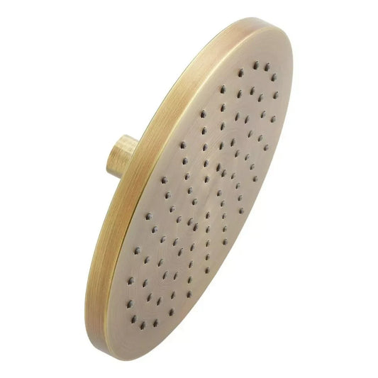 Signature Hardware 8″ Modern Round Rainfall Shower Head 1.8 GPM Aged Brass