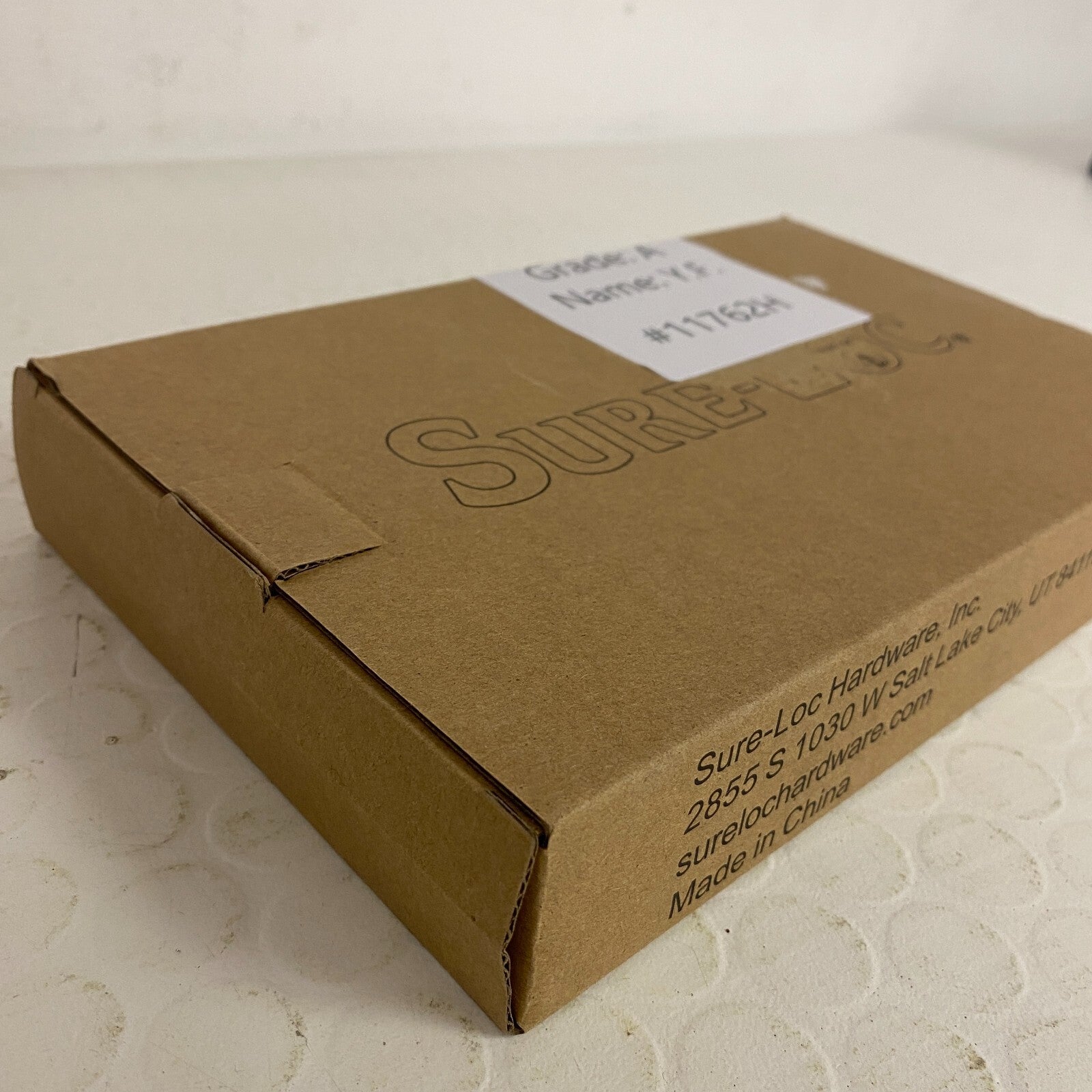Sure‑Loc C‑Shape Shower Door Handle Polished Chrome SHR‑1 26