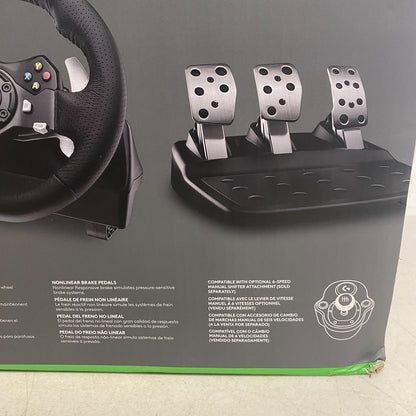 Logitech G920 Driving Force Racing Wheel & Pedals for Xbox Series X|S, Xbox New