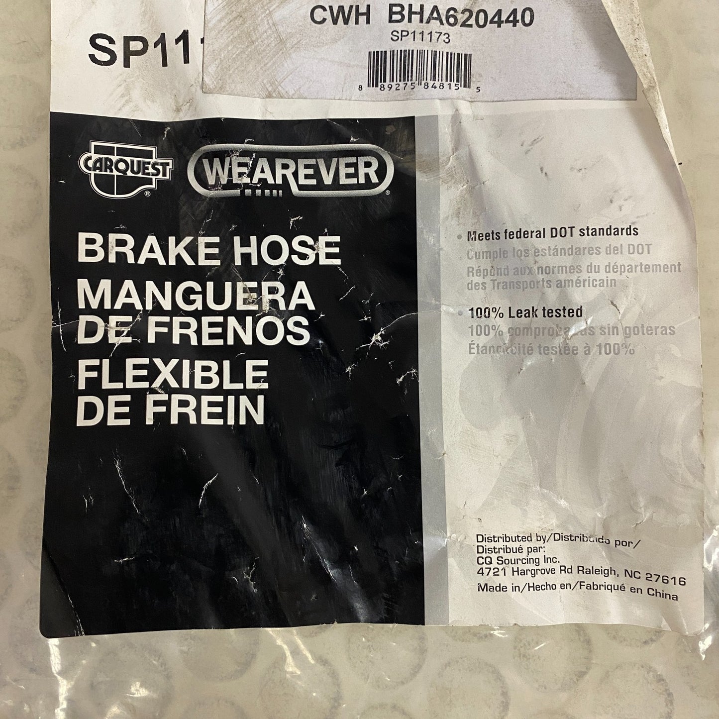 Carquest BHA620440 Brake Hose Assembly