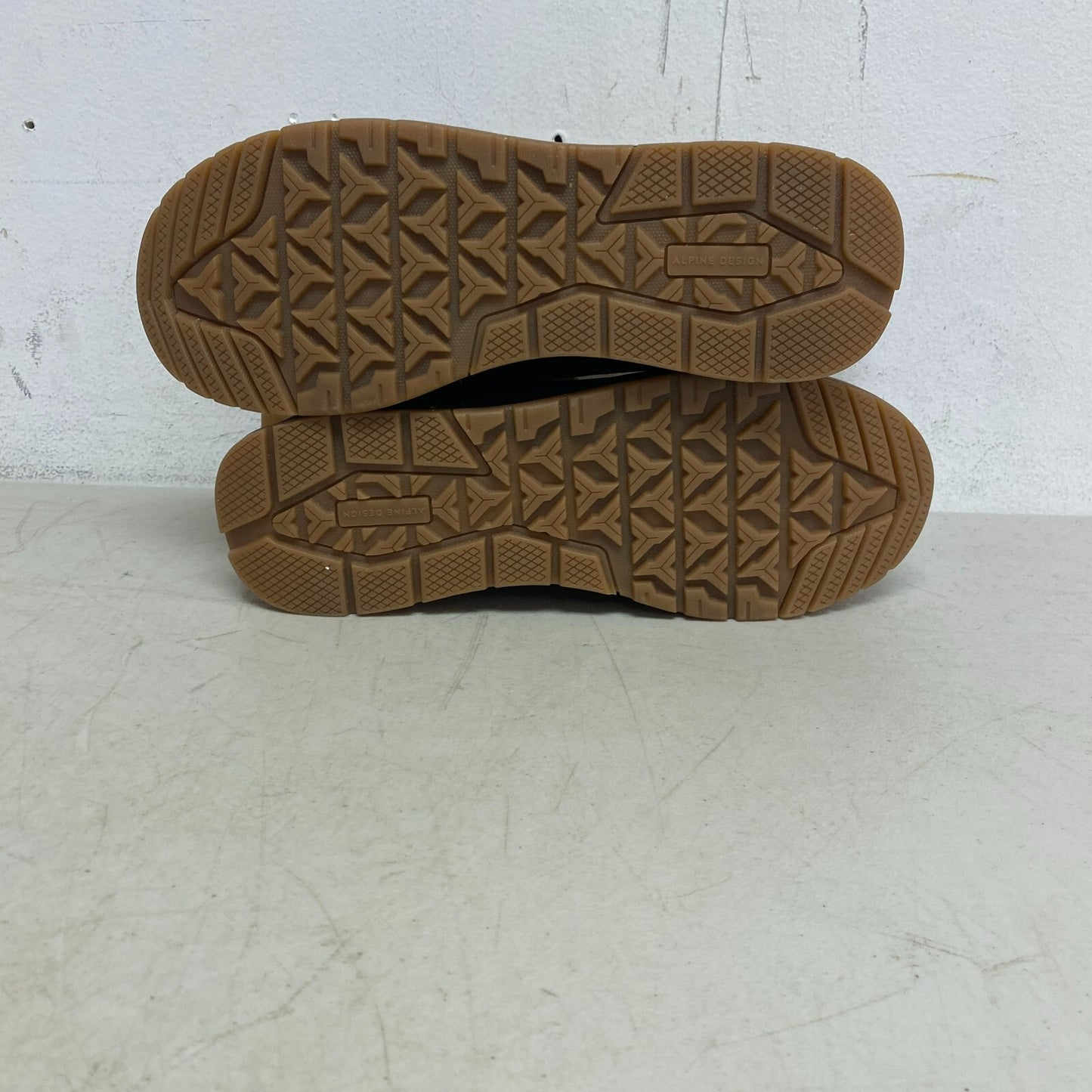 Alpine Mens Full grain leather Tan Gavin Duck Boot AD22MCW003-TAN