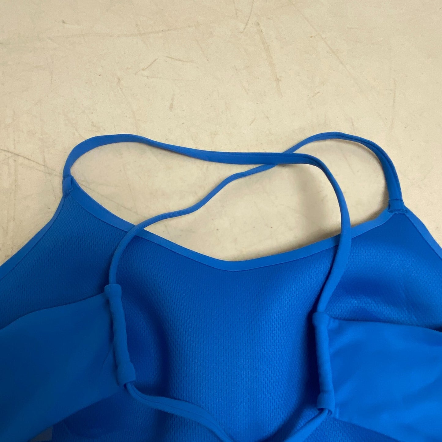 CALIA Women's Restore Strappy Back Bra Royal Blue Sleeveless Racerback WAX17372