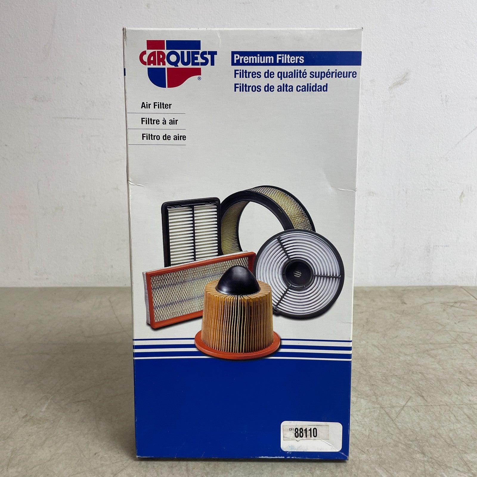 Carquest 88110 Premium Engine Air Filter Repl WIX 42895 Honda 17220P13000