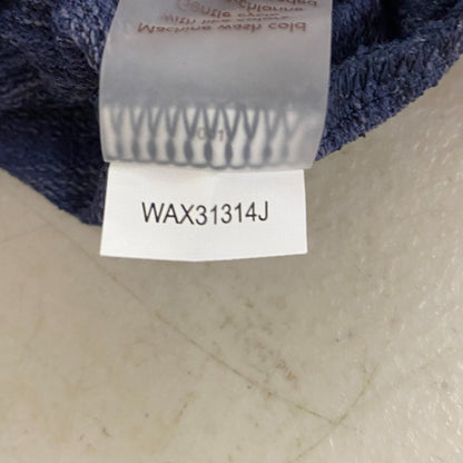 Calia Womens Cropped Rib Short Sleeve Ardosia Slate Multi Short Sleeve WAX31314J