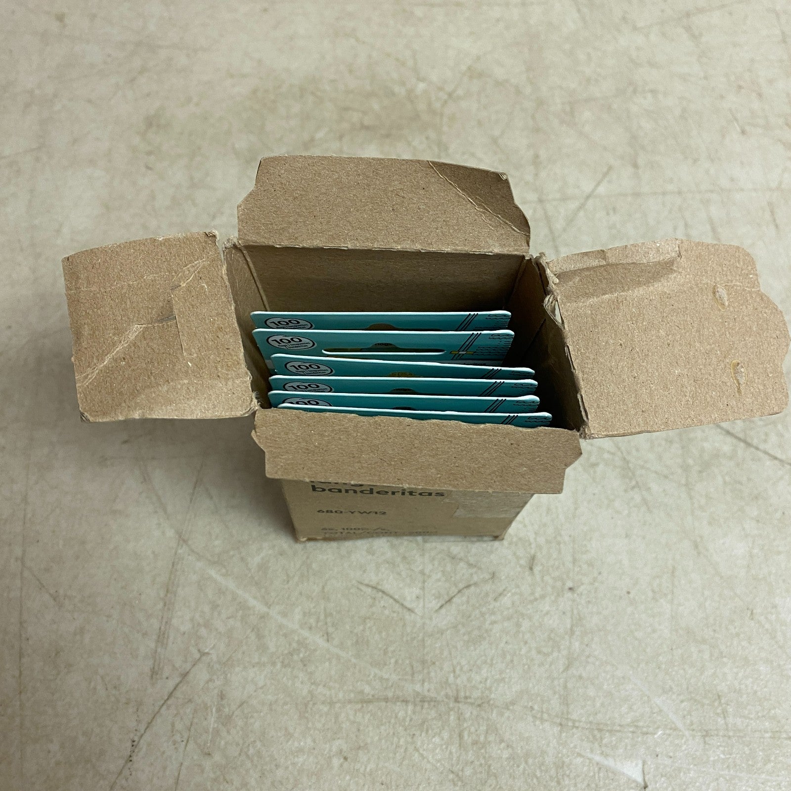 Post‑it Flags 1″ Wide Bright Colors 6 Dispensers ×100 Flags Each 600 Total Count