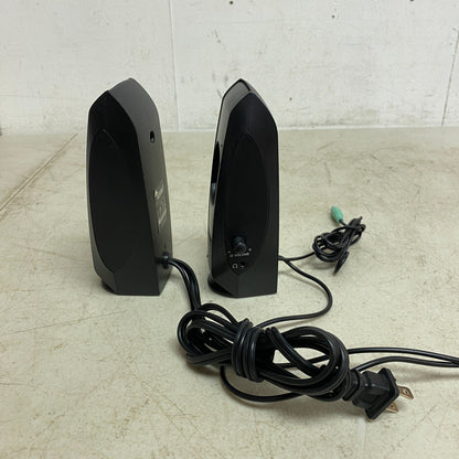 Logitech S120 Black Desktop Speaker System , Used Very Good