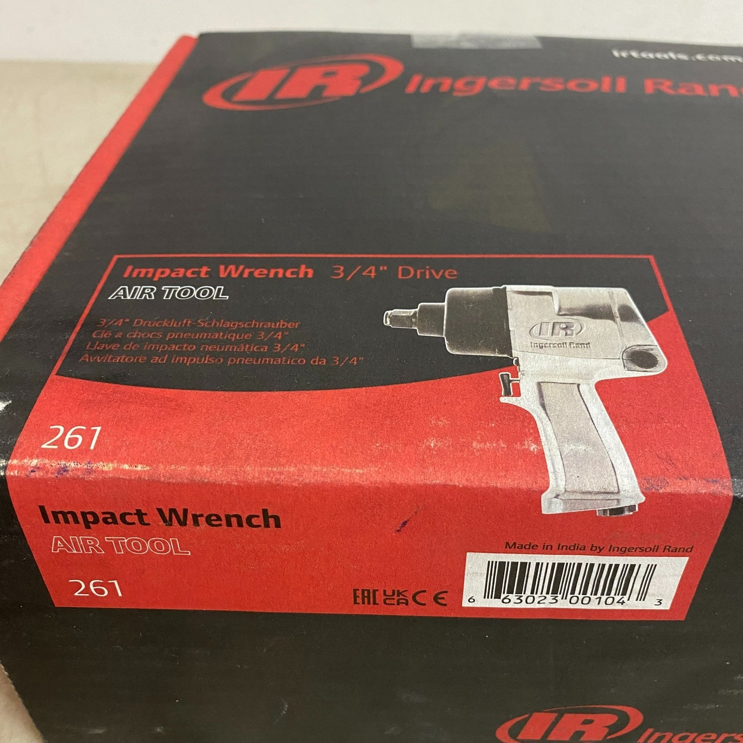 Ingersoll Rand Super Duty Air Impact Wrench ¾″ Drive  261
