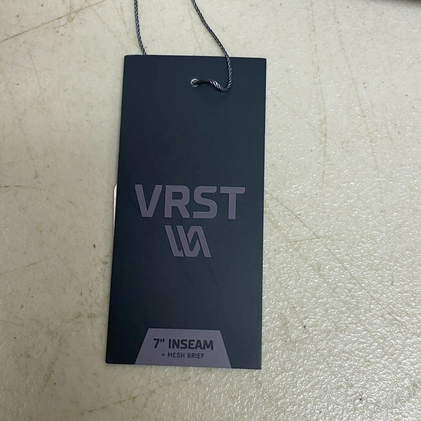 VRST 7" Inseam + Mesh Breif Run Short Silver Shadow Solid Summer MAX200434V