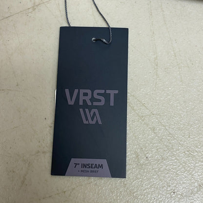 VRST 7" Inseam + Mesh Breif Run Short Silver Shadow Solid Summer MAX200434V