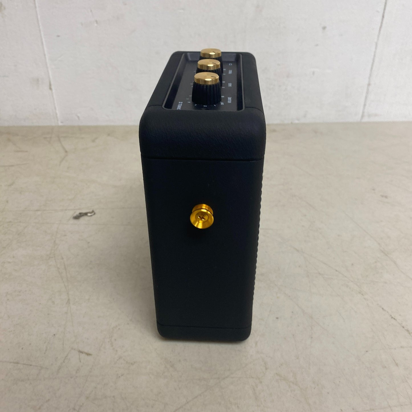 Marshall Stockwell II Portable Bluetooth Speaker Black Brass