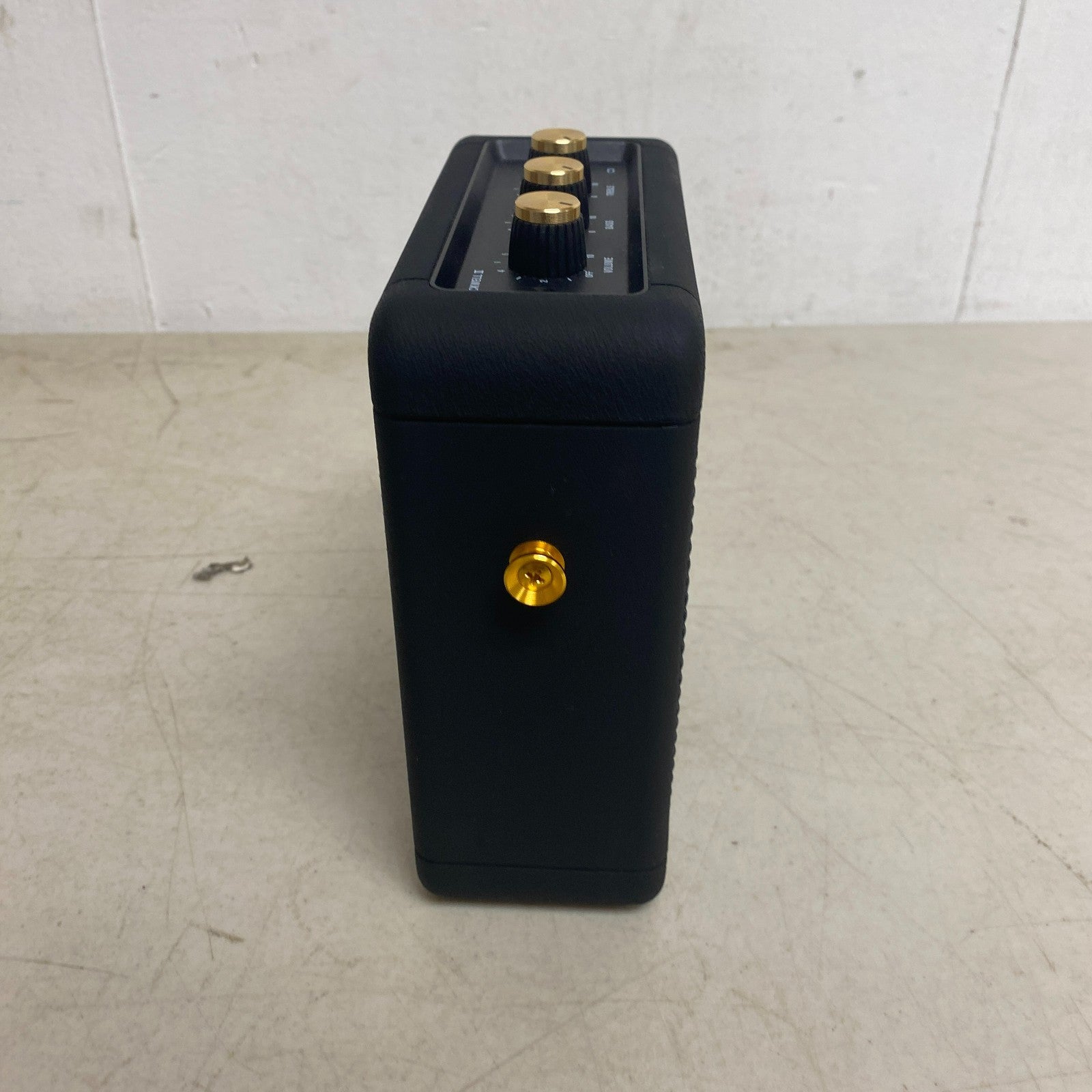 Marshall Stockwell II Portable Bluetooth Speaker Black Brass