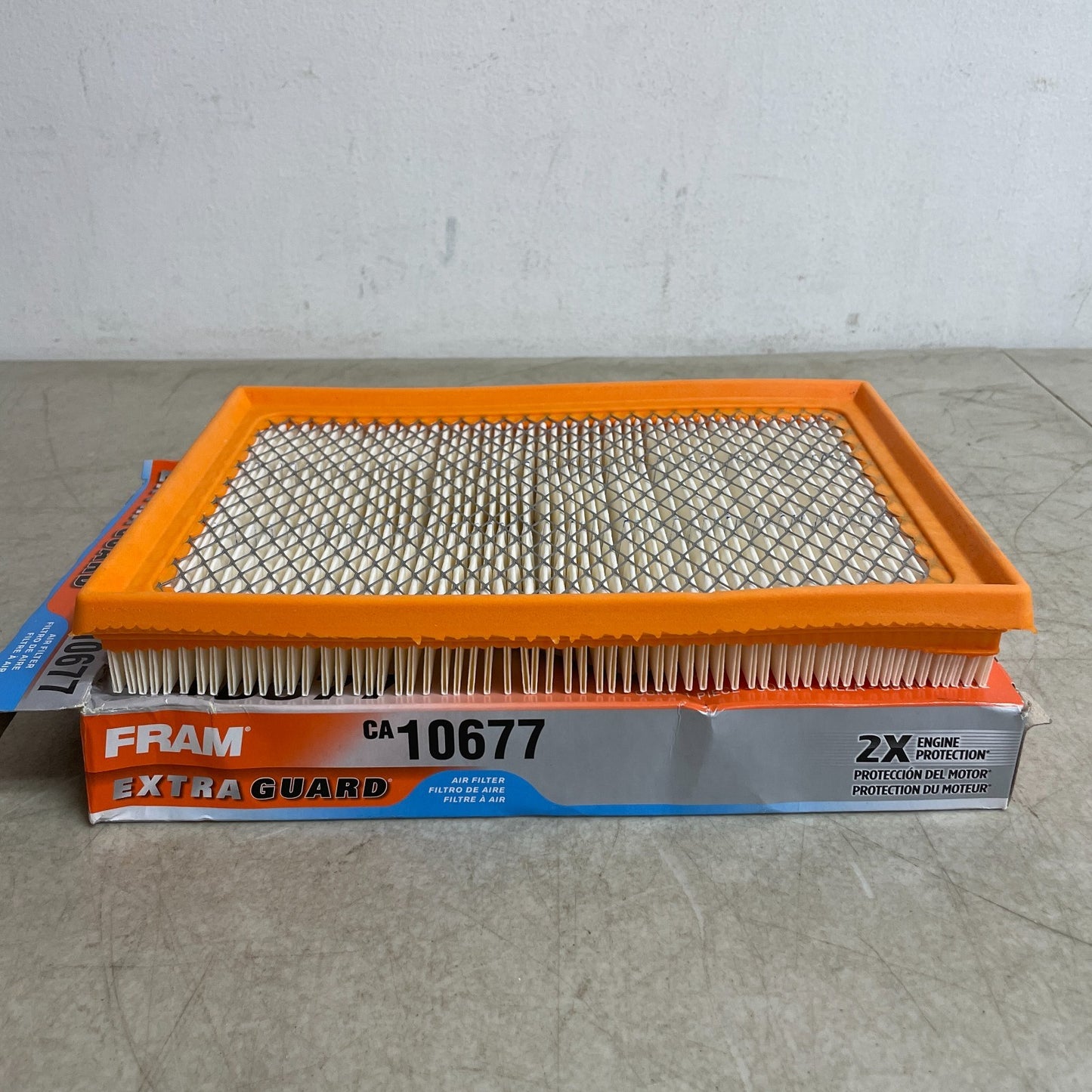 FRAM CA10677 Extra Guard Engine Air Filter for Toyota Lexus 10.52x7.17x1.44 in