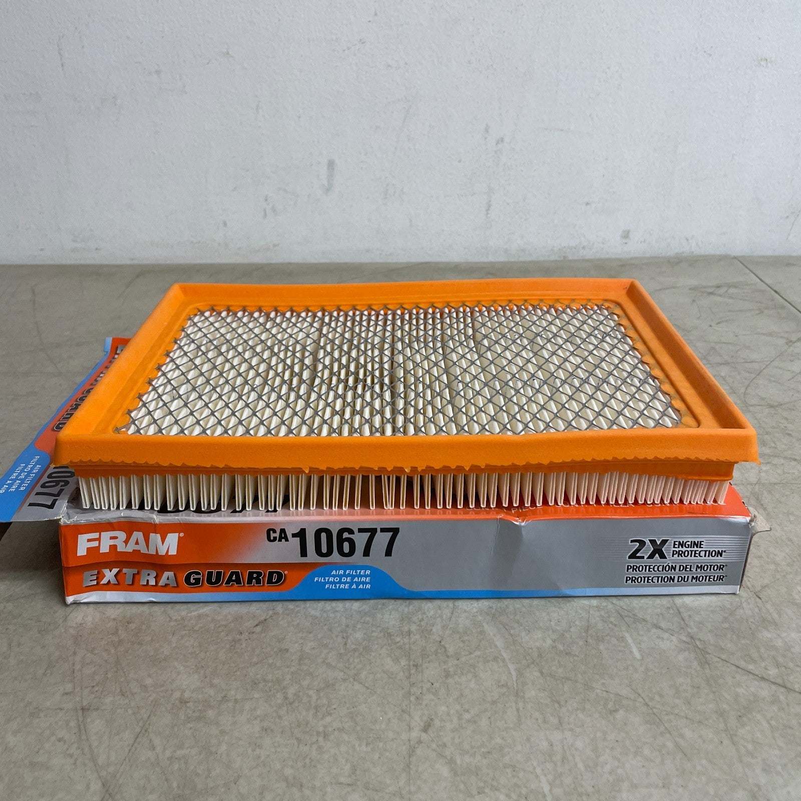 FRAM CA10677 Extra Guard Engine Air Filter for Toyota Lexus 10.52x7.17x1.44 in