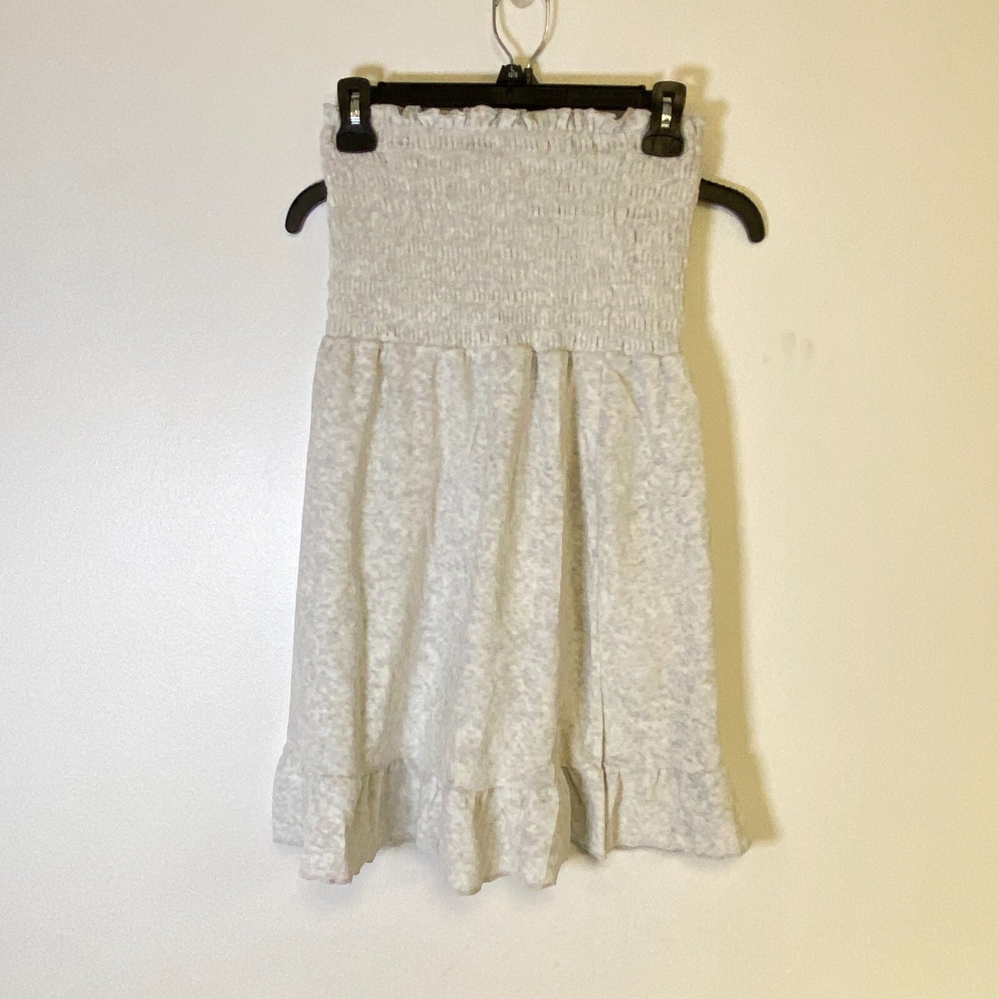 Juicy By Juicy Couture Velour Tube Dress Exposed Top Size M Color Diamonds Ice