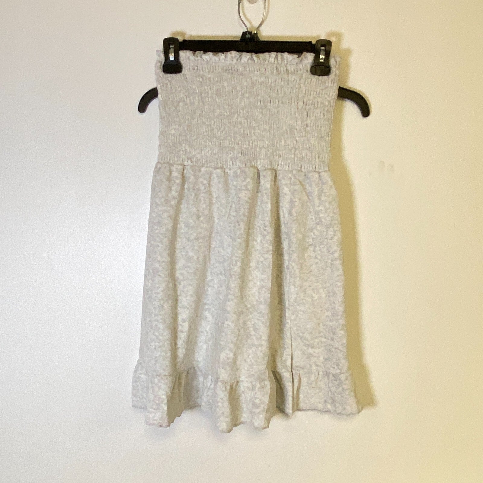 Juicy By Juicy Couture Velour Tube Dress Exposed Top Size M Color Diamonds Ice