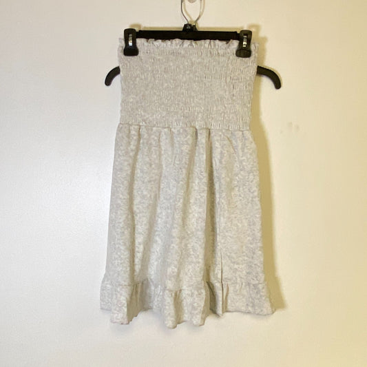 Juicy By Juicy Couture Velour Tube Dress Exposed Top Size M Color Diamonds Ice