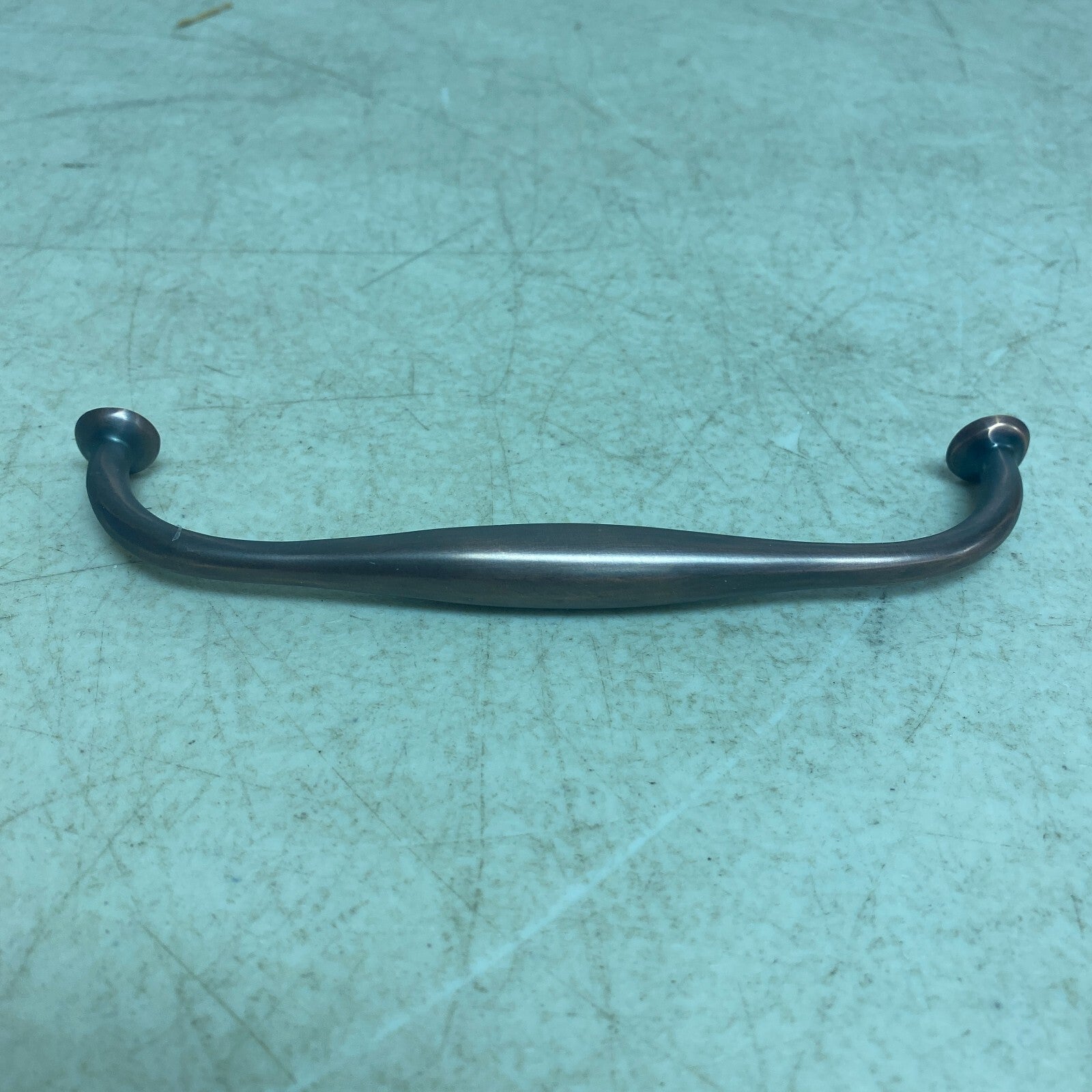 Signature Hardware 6-1/4'' Padilla Solid Brass Cabinet Pull - Oil Rubbed Bronze