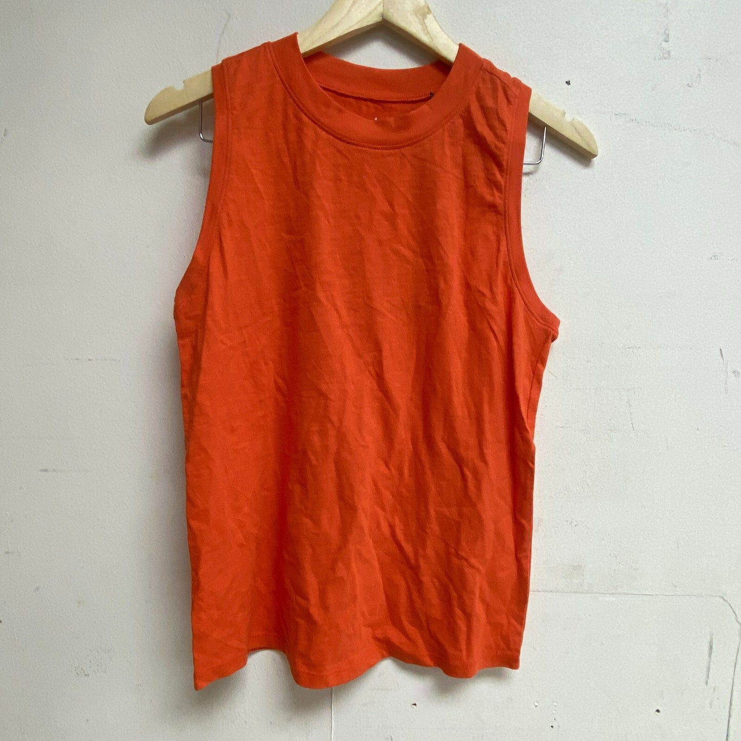 Alpine Design Womens W AD Slub Tank Spicy Salsa Sleeveless Solid ADW13100