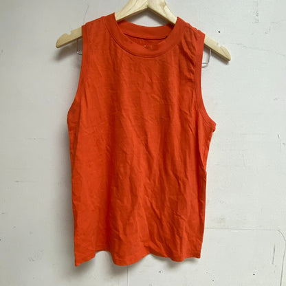 Alpine Design Womens W AD Slub Tank Spicy Salsa Sleeveless Solid ADW13100