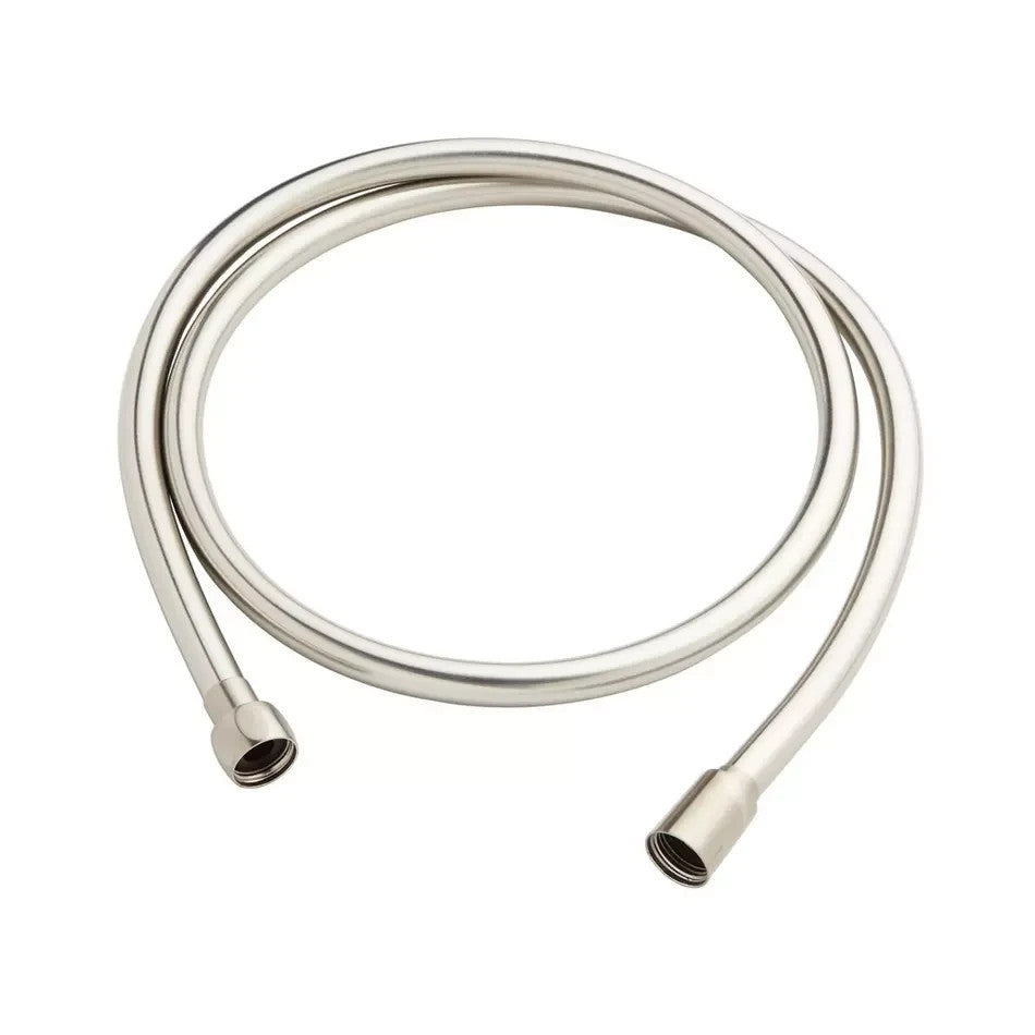 Signature Hardware 59″ PVC Hand Shower Hose Brushed Nickel FH 8837‑BN‑U
