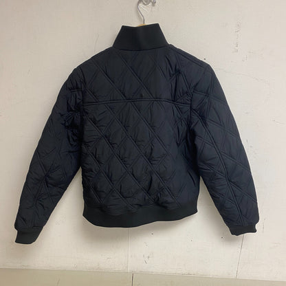 Calia Women's Outwear Quilted 1/2 Zip Pullover Jacket Pure Black WAX33055 New!