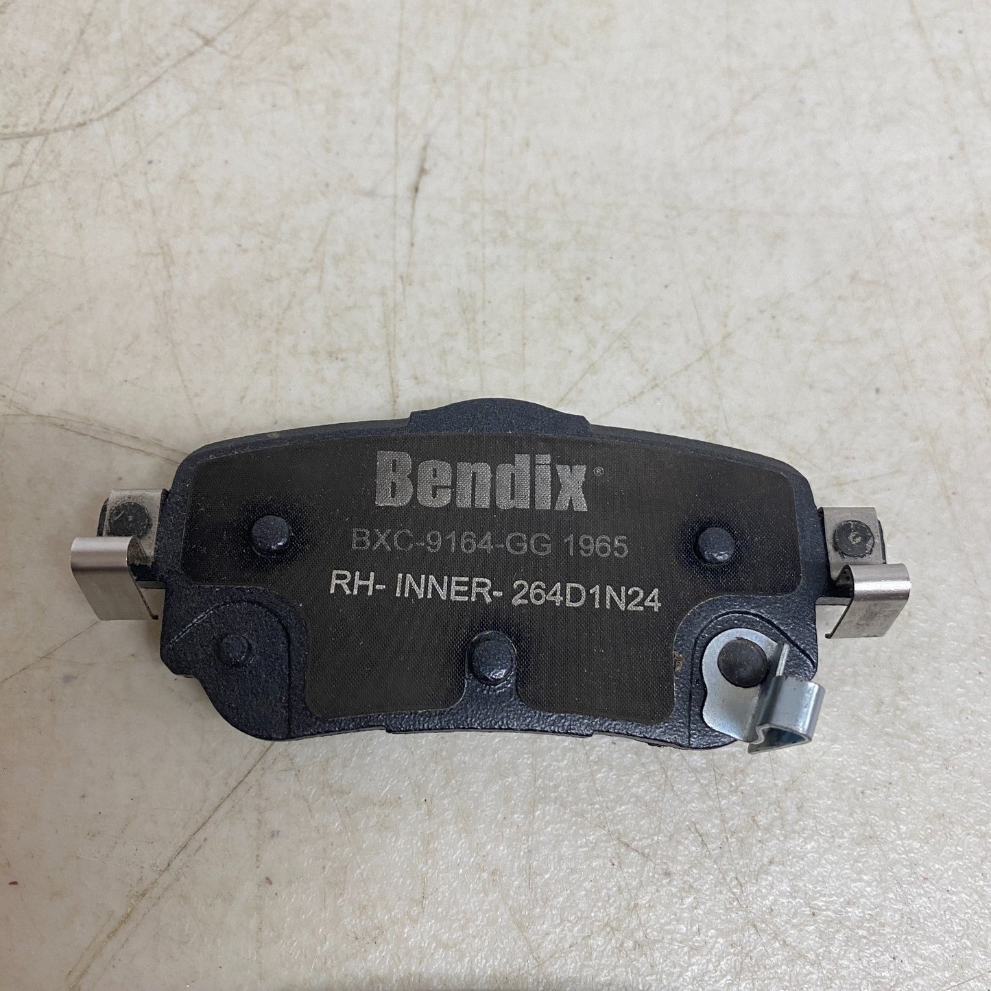 Bendix CFC1965 Priority1 Ceramic Rear Brake Pads for Nissan Rogue LEAF
