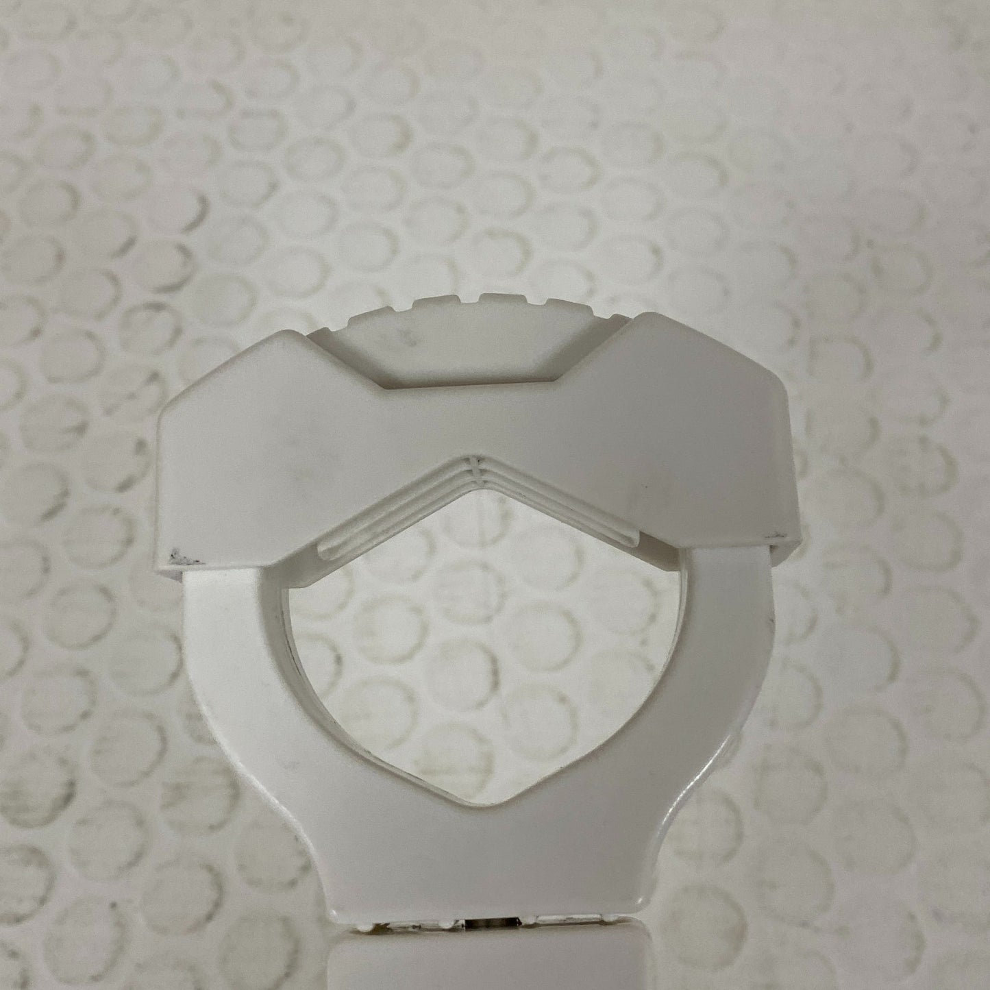 Camco 53083 Clamp-Mounted Large Cup Holder Fits 2 Inch Rails White