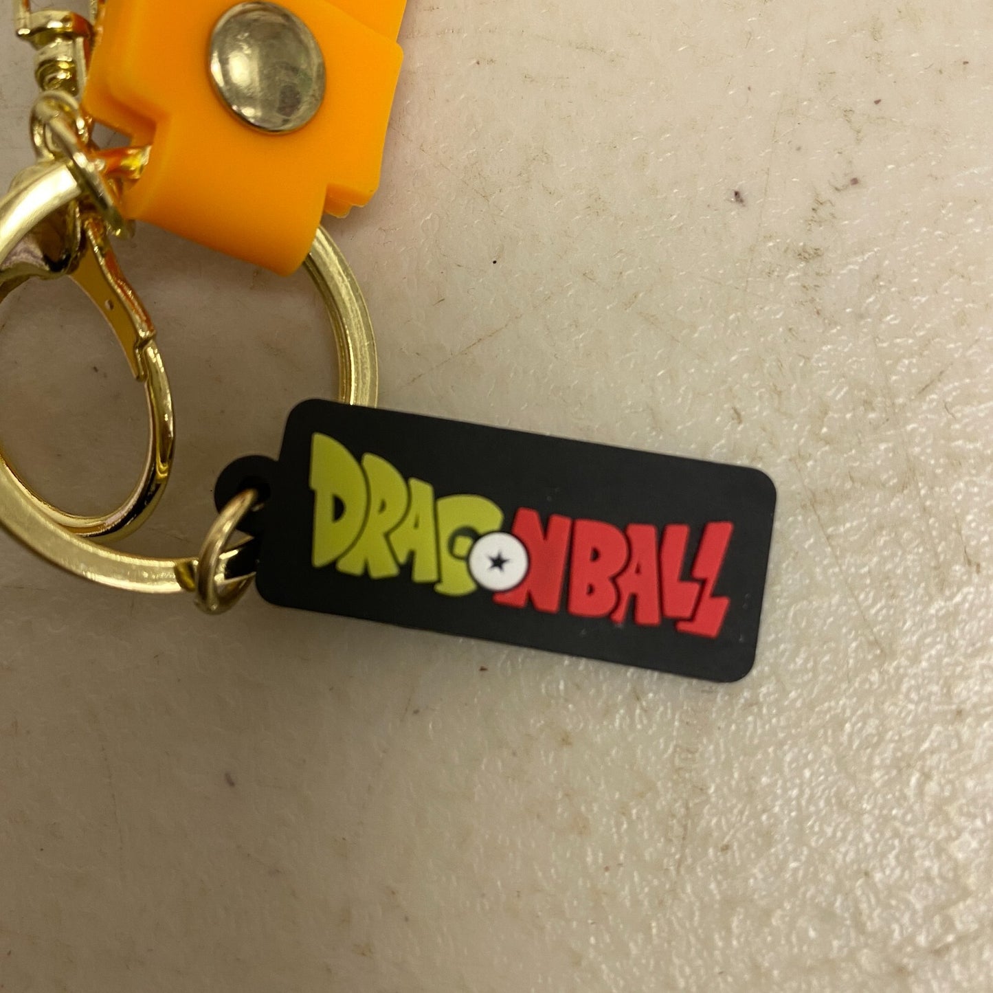 New Assorted Silicone 3D Dragon Ball Z Keychain With Super Saiyan Goku Accessory