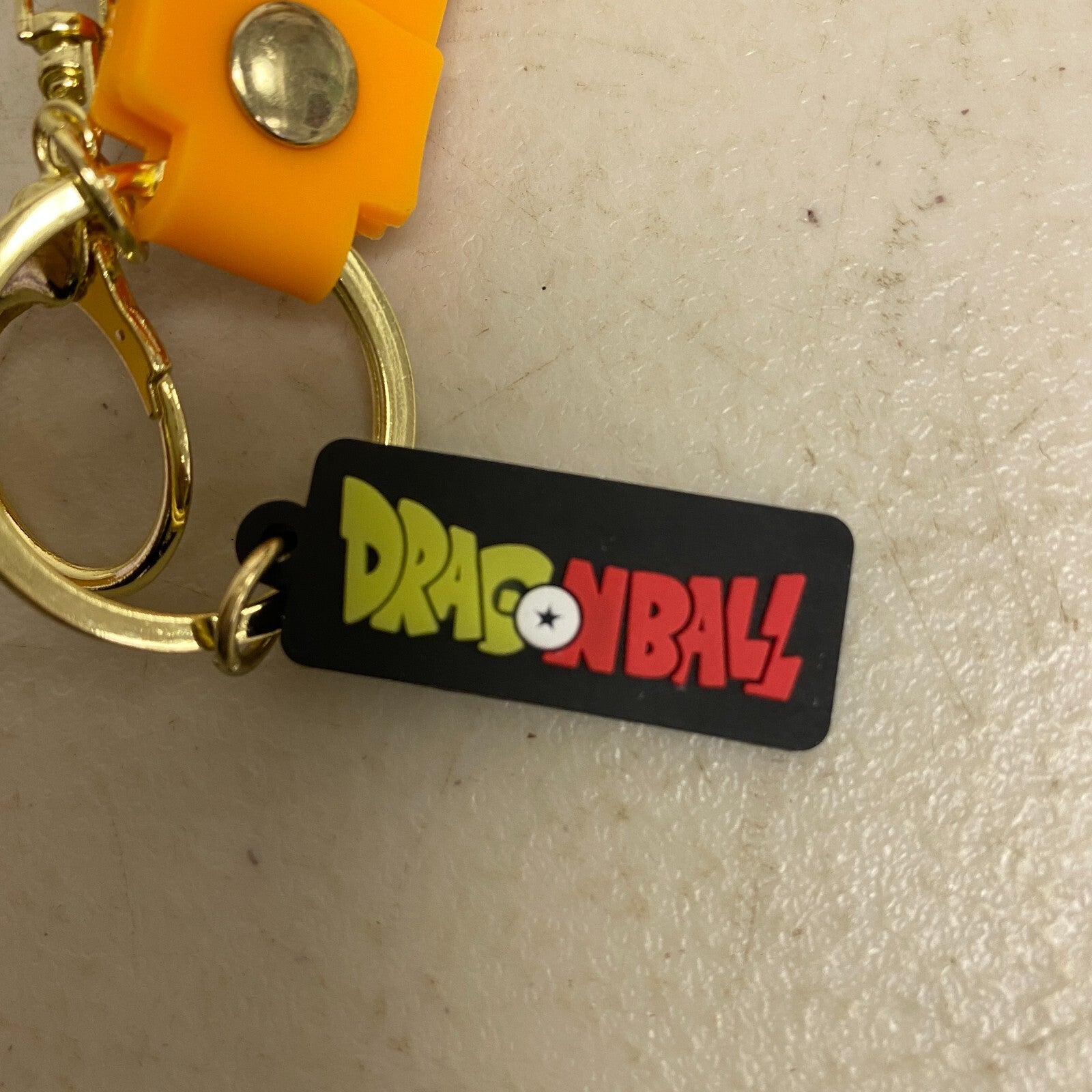 New Assorted Silicone 3D Dragon Ball Z Keychain With Super Saiyan Goku Accessory