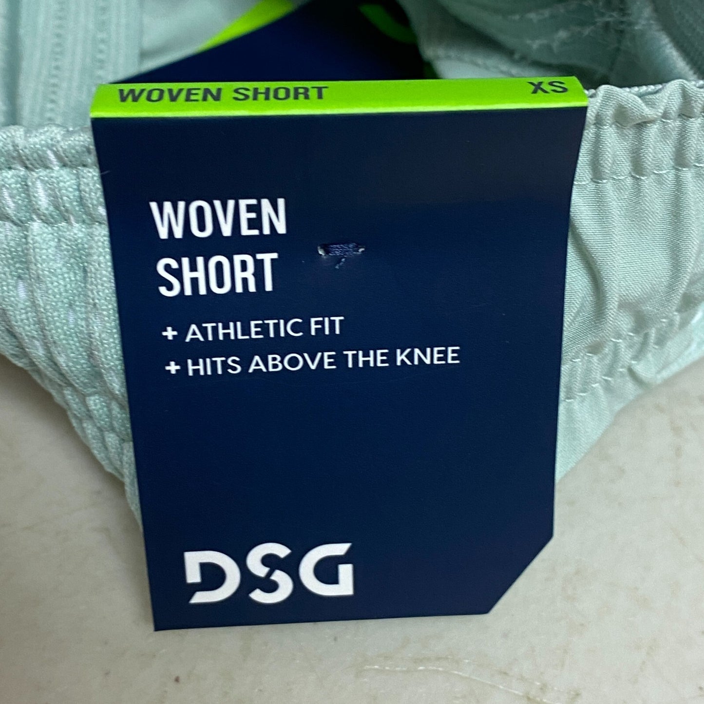 DSG Boys Training Woven Short Light Sage Athletic Solid Summer Stylish DAB12104
