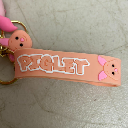 Assorted Silicone Winnie The Pooh Keychain Piglet Accessory