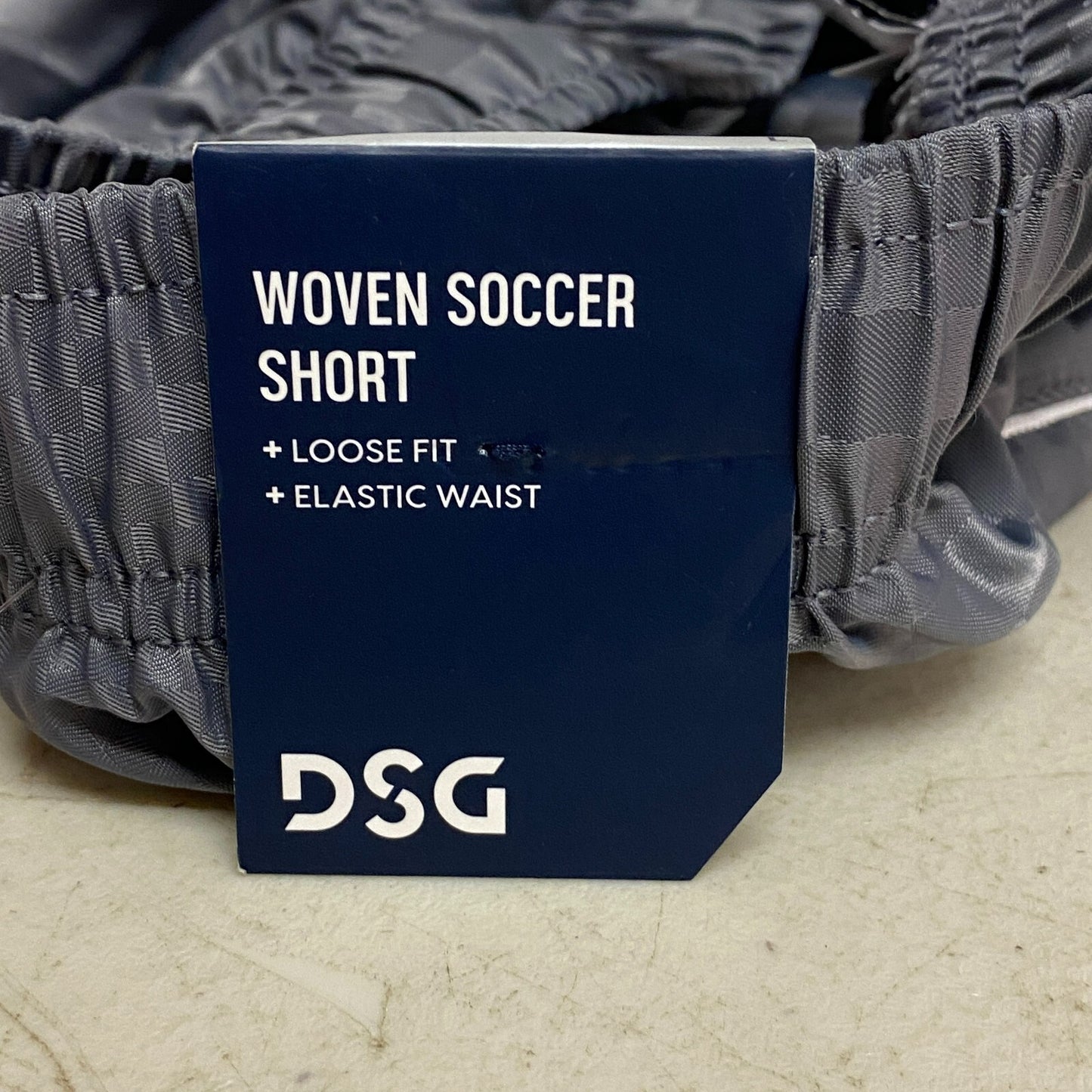 DSG Boys' Youth Woven Soccer Shorts Quiet Shade Gray Performance DAB10800