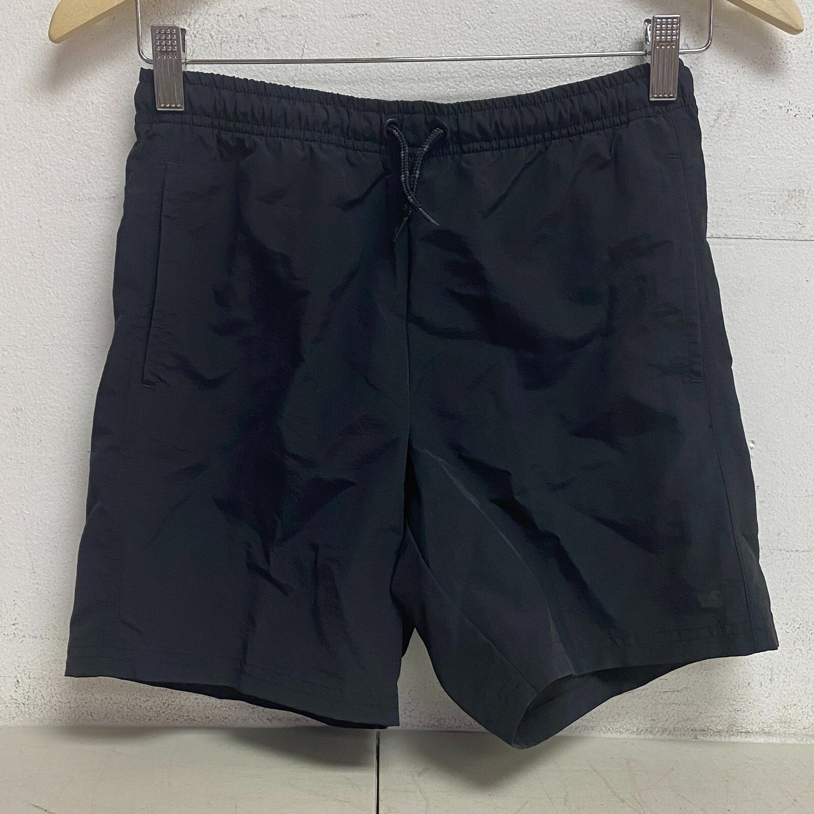 DSG Boy's Woven Volley Short Pure Black Training Athletic Fit Solid DAB12113