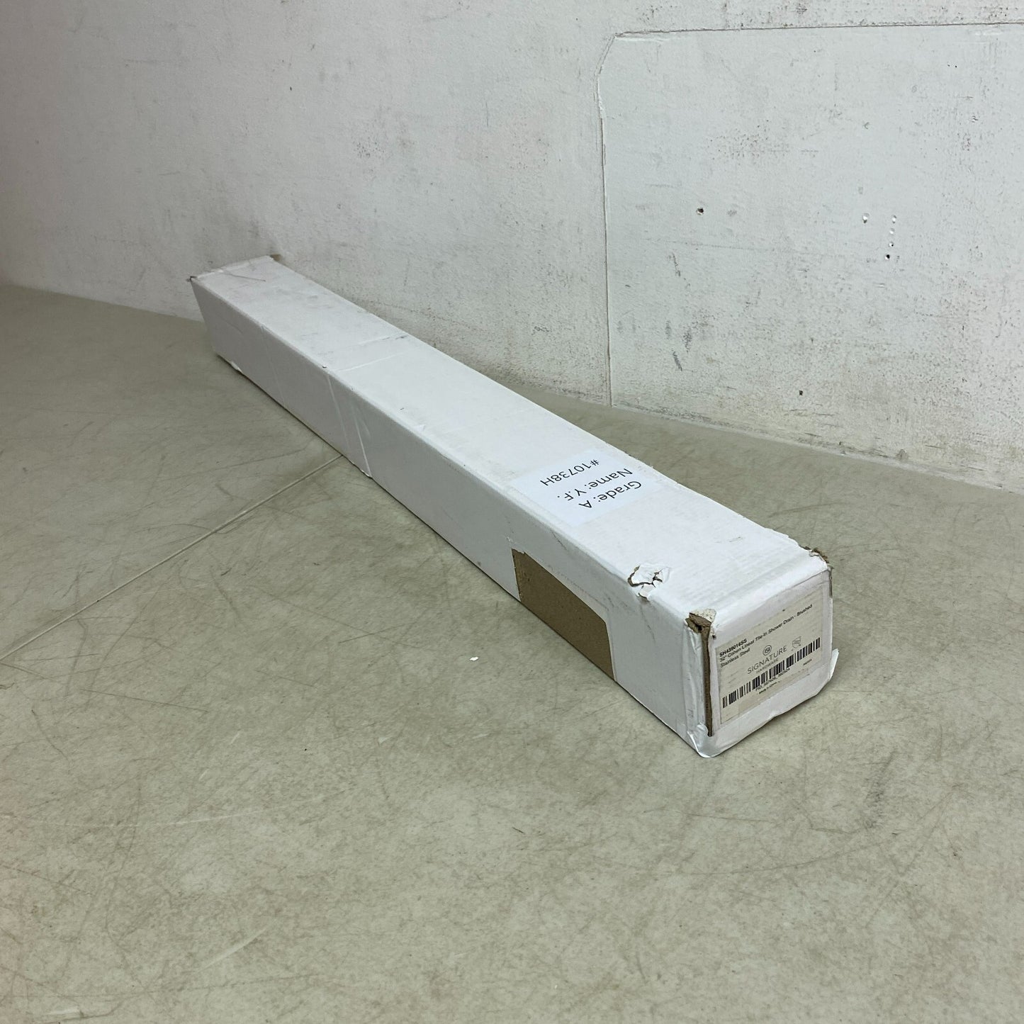 Signature Hardware 32" Cohen Linear Tile-In Shower Drain - Brushed Stainless S,,
