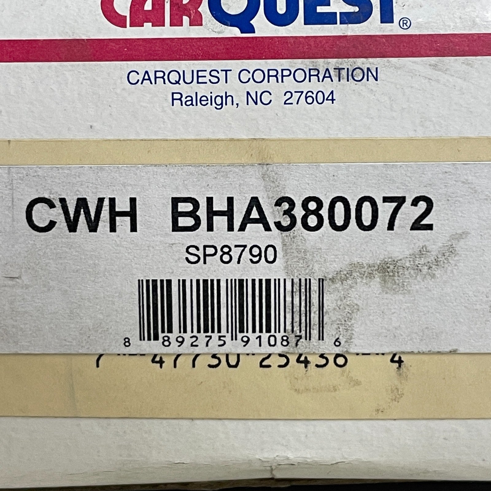 Carquest Wearever BHA380072 Brake Hose Assembly Banjo Ends, Copper Washers