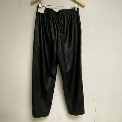 CALIA Womens Straight Leg Pintuck Pants Pure Black WAX32289 BRAND NEW