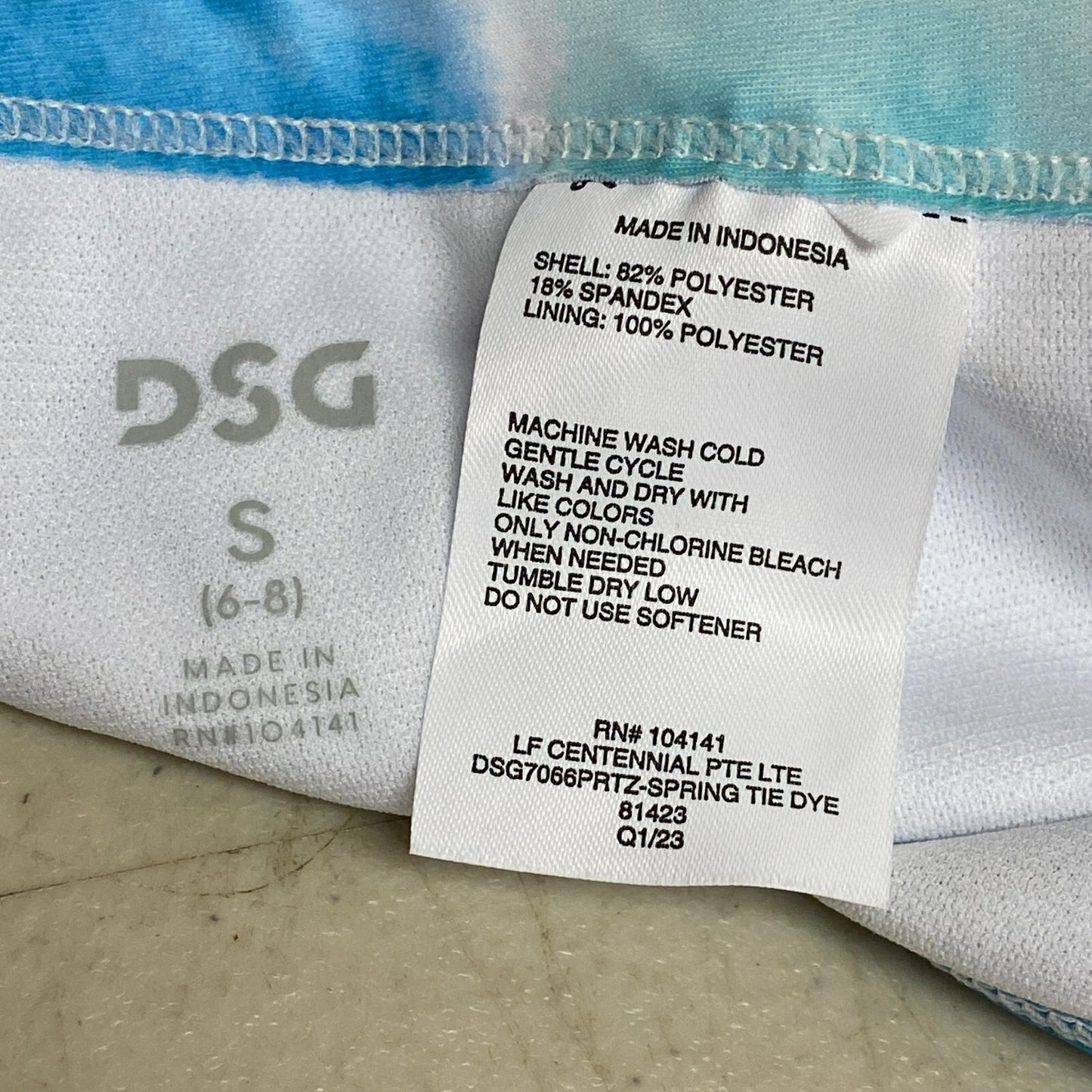 DSG Girls Swim Short Print Spring Tie Dye Summer Stylish DSG7066PRTZ