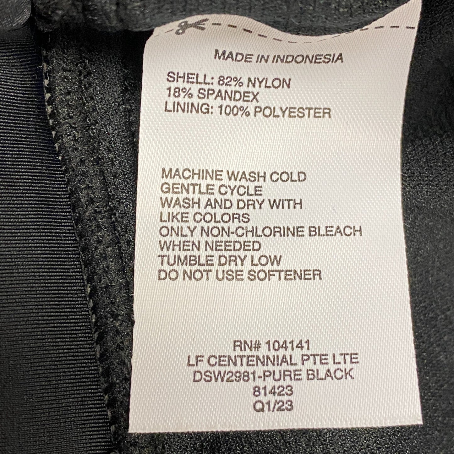 DSG Women's Rexi Swim Bralette Top Halter Straps Pure Black DSW2981 Brand New